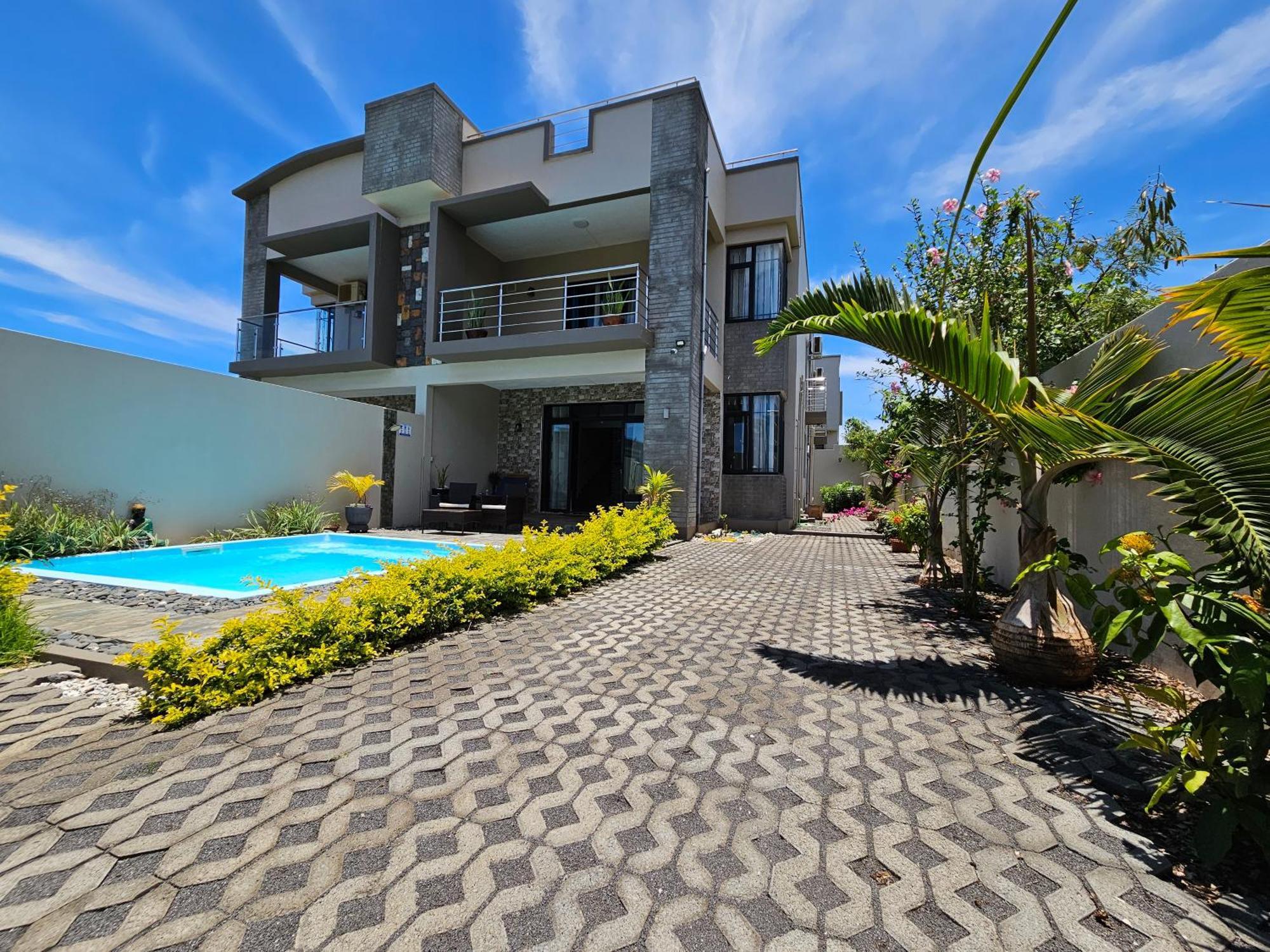 Villa Aahana - Flic En Flac Ngoại thất bức ảnh