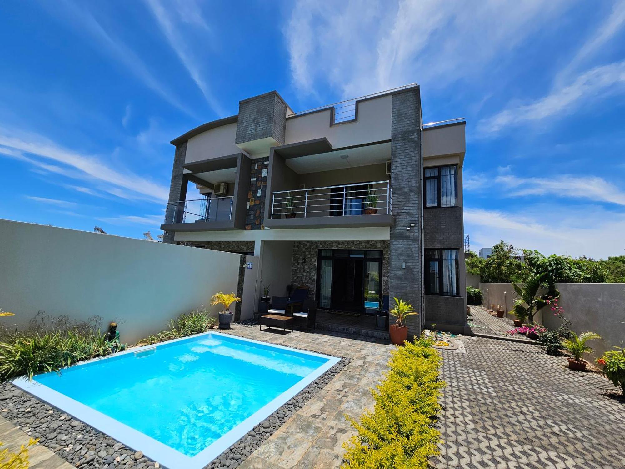 Villa Aahana - Flic En Flac Ngoại thất bức ảnh