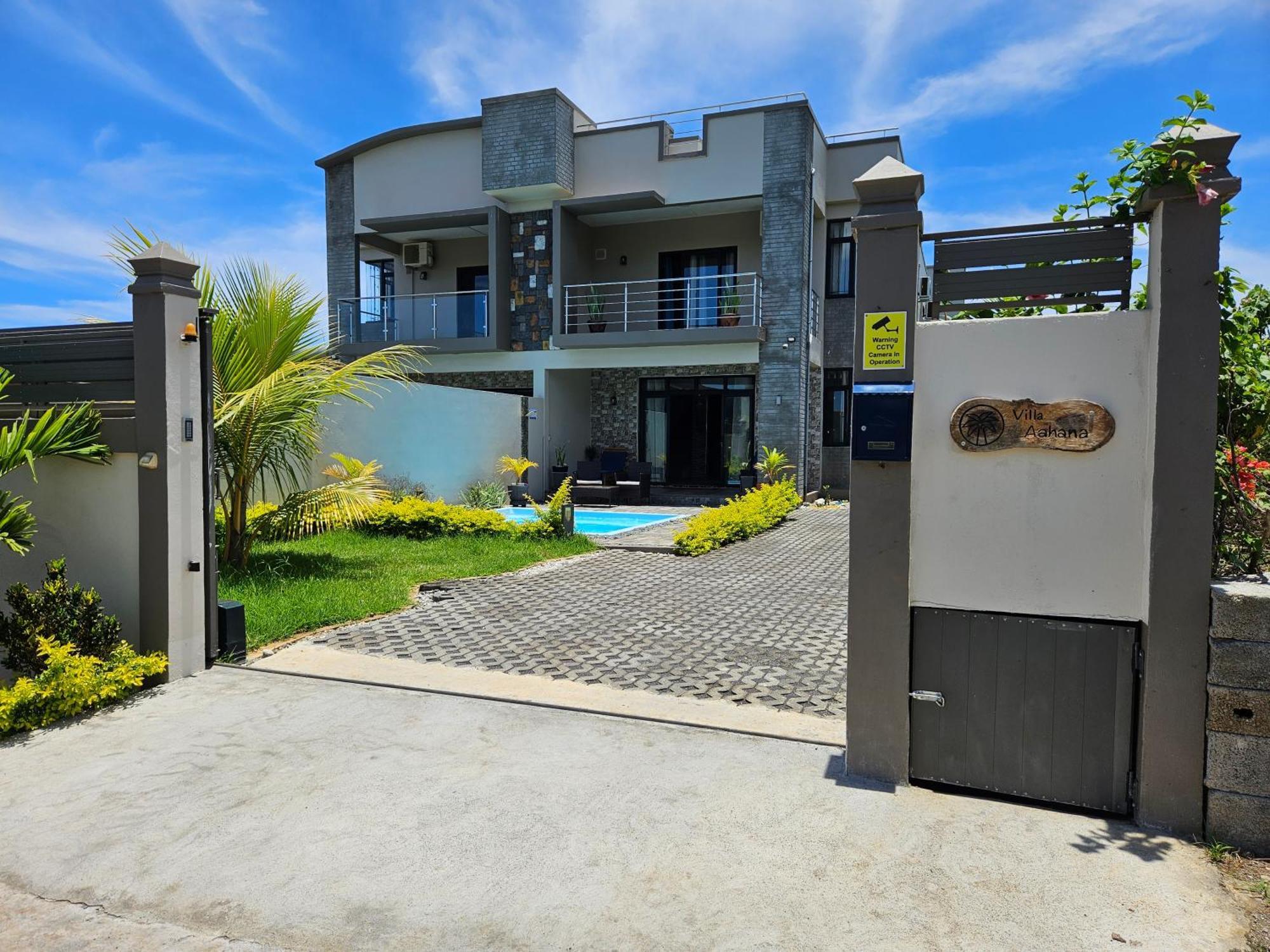 Villa Aahana - Flic En Flac Ngoại thất bức ảnh