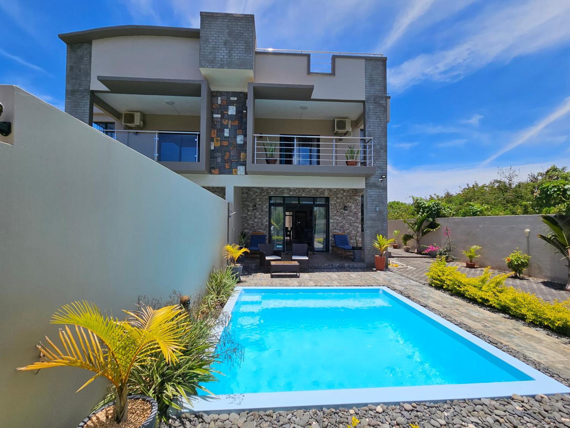 Villa Aahana - Flic En Flac Ngoại thất bức ảnh